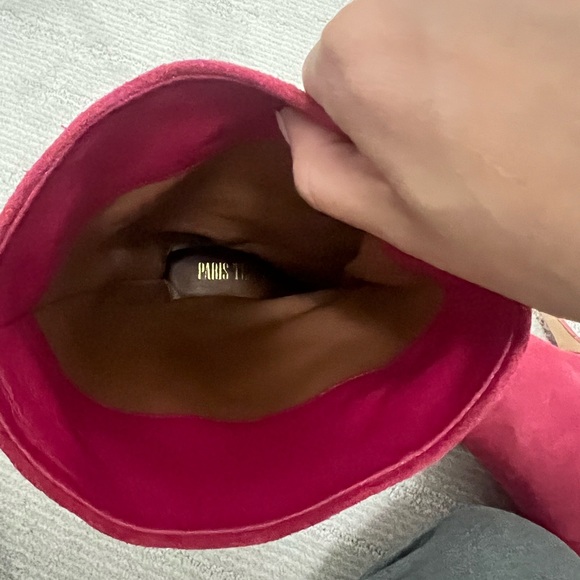 Paris Texas slouchy boot, hot pink size 36 (6) low heel - Picture 3 of 3